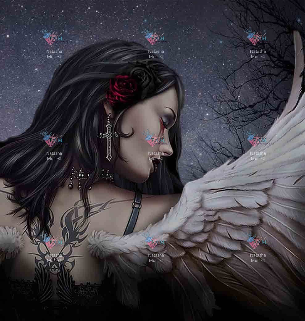 PREORDER When The Angel Cried by Natasha Muir © 70*70 cm Full Drill P