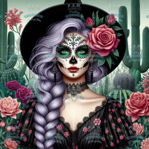 PREORDER La Doña Muerte by Dreamy Witch © 60*60 cm Full Drill