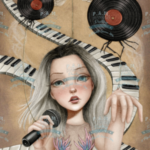 PREORDER The Tune Of The Stolen Dream by Belizabeth Guerrero Art © Full Drill with some ABs