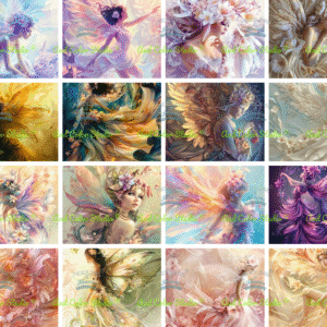 PREORDER Floral Fairy Series by Color Studio © Full Drill with some ABs