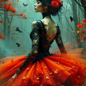 PREORDER Forest Ballerina by Crazy Jane Lane Creations © Full Drill with some ABs