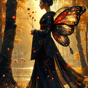 PREORDER Monarch of the Misted Grove by Crazy Jane Lane Creations © Full Drill with some ABs