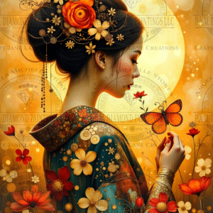 PREORDER Moon Blossom Emissary by Crazy Jane Lane Creations © Full Drill with some ABs