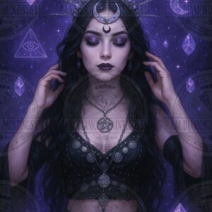 PREORDER Oracle of the Amethyst Eye by Dreamy Witch © Full Drill with some ABs