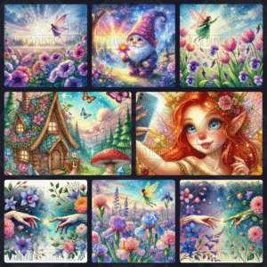 PREORDER The Fae Series by Dreamy Witch © Full Drill with some ABs