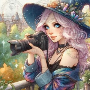 PREORDER Stardust Shuttercatcher - Starla of the Golden Frame by Dreamy Witch © Full Drill with some ABs