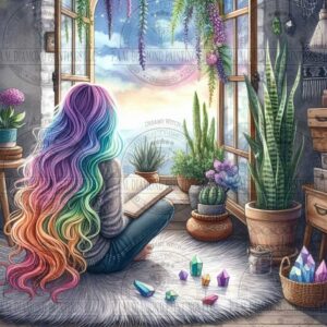 PREORDER Colorsong - Writer of the Aurora Annotations by Dreamy Witch © Full Drill with some ABs