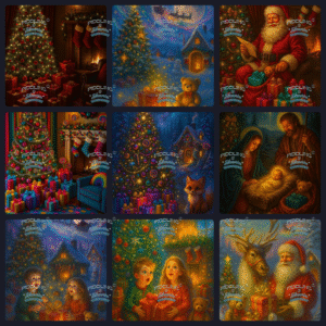 PREORDER Christmas Collection by Piddling At Memories © Full Drill with some ABs