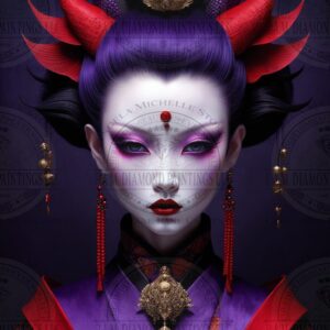 PREORDER Empress of Crimson Mythos by Crazy Jane Lane Creations © Full Drill with some ABs