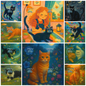 PREORDER Kitty Series by Piddling At Memories © Full Drill with some ABs